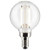 Satco S21200 3G16.5/LED/CL/927/120V/E12