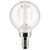 Satco S21201 3G16.5/LED/CL/940/120V/E12
