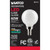 Satco S21214 5.5G16.5/LED/WH/940/120V/E12