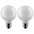  Satco S21244 4.5G25/LED/WH/927/120V/2PK 