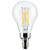 Satco S21871 - 5.5W Clear LED A15 Bulb - 2700K - E12 Candelabra Base - 2 Pack