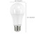 Satco S29589 9.5A19/LED/30K/ND/120V/4PK