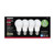  Satco S29589 9.5A19/LED/30K/ND/120V/4PK 