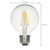 Satco S29878 5.5G25/CL/LED/E26/27K/90CRI
