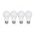 Satco S39596 - 9.5W LED A19 Light Bulb - 2700K - 4 Pack