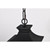  Satco 60-5746 Black Matte Entryway Hanging Lantern Fixture 