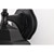  Satco 60-6118 Matte Black Wall Light with Clear Glass 