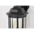  Satco 60-6119 Matte Black Wall Light with Clear Glass 
