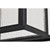  Satco 60-7377 Matte Black Hanging Light with Clear Seedy Glass 