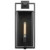  Satco 60-7545 Matte Black Wall Lantern Light with Clear Beveled Glass 