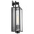  Satco 60-7545 Matte Black Wall Lantern Light with Clear Beveled Glass 