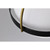  Satco 60-7773 Matte Black  Pendant Light with White Opal Glass 