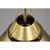  Satco 60-7776 Natural Brass Pendant Light 