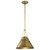  Satco 60-7776 Natural Brass Pendant Light 