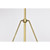  Satco 60-7778 Natural Brass Pendant Light 