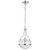  Satco 60-7816 Polished Nickel Pendant Light with Clear Glass 