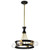  Satco 60-7864 Matte Black Chandelier Light 