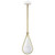  Satco 60-7922 Matte White Pendant Light with White Opal Glass 