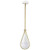  Satco 60-7922 Matte White Pendant Light with White Opal Glass 