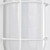  Satco 62-1388 White Wall Mount Light with White Glass 