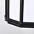  Satco 62-1397 Black Wall Mount Light with White Linen Acrylic 