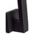  Satco 62-1426 Textured Matte Black Wall Sconce Light 