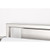  Satco 62-1541 Brushed Nickel Vanity Light with White Acrylic Lens 