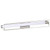  Satco 62-1543 Brushed Nickel Vanity Light with White Acrylic Lens 