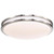  Satco 62-1638 Brushed Nickel Flush-Mount Light  