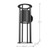  Satco 62-1651 Matte Black Wall Lantern Light 