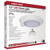  Satco 62-1681 White Flush-Mount Disk Light with Occupancy Sensor 