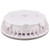  Satco 65-625R1 White Canopy Ceiling Light with Sensor Port 