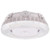  Satco 65-625R1 White Canopy Ceiling Light with Sensor Port 