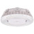  Satco 65-631R1 White Canopy Ceiling Light with Sensor Port 