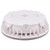  Satco 65-631R1 White Canopy Ceiling Light with Sensor Port 