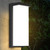 Euri EOL-WL61BK-1100esw - Matte Black Outdoor LED Wall Light - 3000K/4000K/5000K