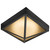  Sunlite 81328-SU Black Pyramid LED Ceiling Light Fixture 