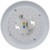  Sunlite 87763-SU White Mushroom Ceiling Drum Light Fixture 