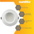 Sunlite 87808-SU - 4" LED Round Downlight - CCT Selectable - Power Selectable 