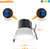 Sunlite 87808-SU - 4" LED Round Downlight - CCT Selectable - Power Selectable 
