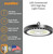  Sunlite 89780-SU Black UFO High Bay Light Fixture 