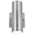  Sunlite 49205-SU Brushed Nickel Outdoor Cylinder Wall Sconce 