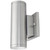  Sunlite 49205-SU Brushed Nickel Outdoor Cylinder Wall Sconce 