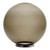 LBS Lighting 20" Smoke Plastic Acrylic Light Globe with 9" Lip Neck 
