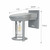 Gama Sonic Solar Lighting Gama Sonic 1BE40810 Solar Coach Lantern 