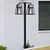 Gama Sonic Solar Lighting Gama Sonic 66B50002 Aria Solar Post Light - Double 