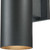 Volume Lighting V9645-5 - 5 in Diameter Black Outdoor Cylinder Wall Light - 14 in High