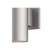 Volume Lighting V9225-20 - 5 in Diameter Silver Gray Outdoor Cylinder Wall Light