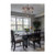Volume Lighting V7946-22 - Prairie Rock Chandelier - Fabric Shades