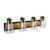 Artcraft Lighting Artcraft AC11794BB Black & Brass Bathroom Fixture 